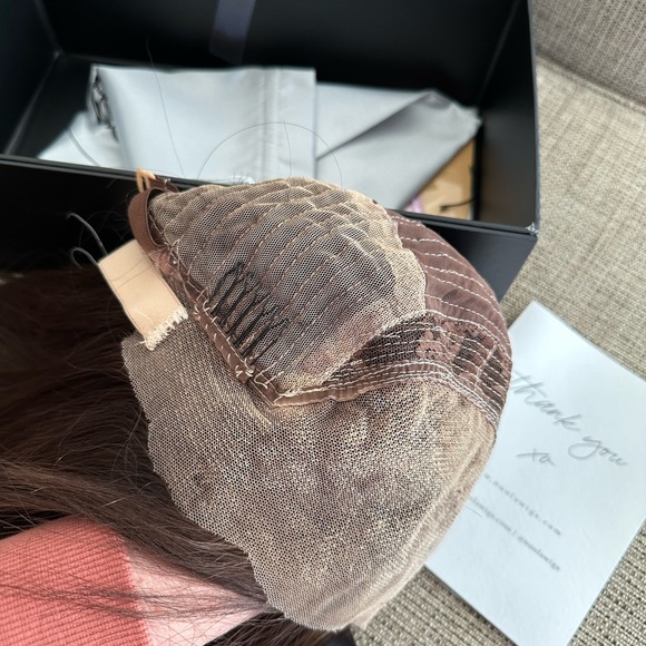 NWT Nuoala 100% human hair. Hand tied, HD lace, combs&bands. Amazing quality. - Picture 5 of 11